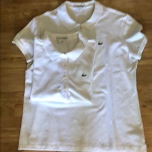 Lacoste women’s 5 button polo